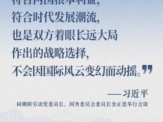 近闻·总书记这样讲述中朝友谊