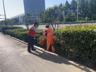 济宁市任城区安居街道滨河社区“夏日送清凉 关爱沁人心”志愿服务活动