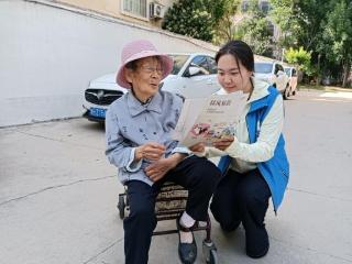 济宁市任城区南张街道李楼社区开展“破除封建迷信，共建文明家园”宣传活动