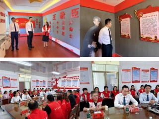中荷人寿河南分公司党支部与南店社区党总支开展党建交流活动