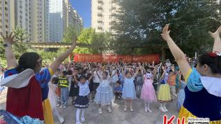 石家庄市裕华区安和苑社区举办“彩色周末”主题文体活动