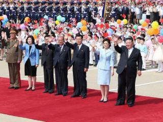 高清大图｜金正恩为习近平举行欢送仪式