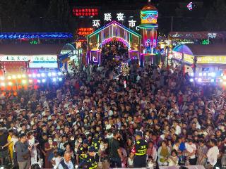 环联狂响曲·616电音周年庆！环联1904火车夜市解锁泉城夏夜潮玩新范式