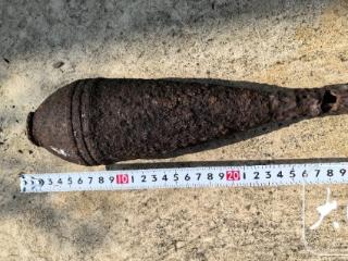 惊险排爆！池州特巡警成功处置一枚战时遗留炮弹