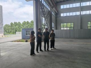 济南市莱芜区张家洼街道：走访项目一线 精准服务赋能发展