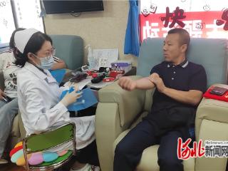 张家口市桥西区工商联开展无偿献血公益活动