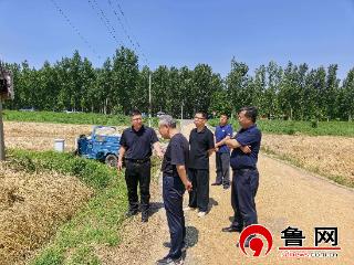 护航“三夏”颗粒归仓——德州天衢新区赵虎镇筑牢生产“安全墙”与“禁烧网”