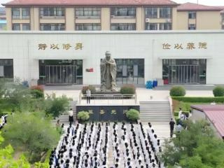 逐梦出征 决胜中考蒙阴三中举行2023级中考出征送考仪式