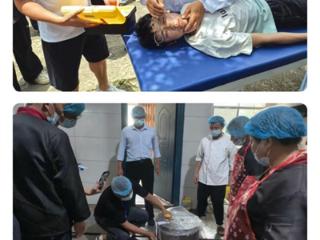 以练筑防 守护舌尖安全——余干县江埠初中开展2026年春季食物中毒应急演练