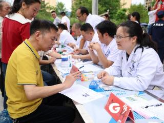 绥阳县人民医院义诊送健康到生产一线