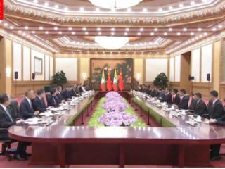 视频丨习近平：中缅建交76年来 两国始终风雨同舟 守望相助