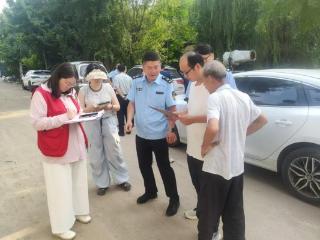 济宁市任城区李营街道东翔社区开展“清除杂物、打通通道、美化家园”专项巡查整治活动