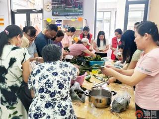浓情端午传承民俗 巧手迎粽乐享安康——矿区街道北马路社区开展端午节主题活动‌