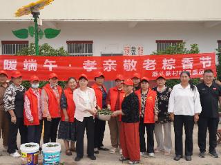 临沭县大兴镇：情暖端午，孝亲敬老粽子香