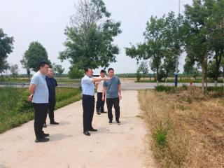 无棣县棣丰街道开展夏季秸秆禁烧督导工作