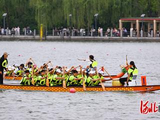 多彩端午 乐享假日丨飒！太平河上“龙舟姐”