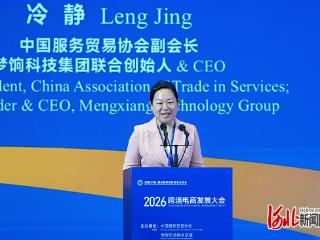 聚焦2026年廊坊经洽会·访谈丨中国服务贸易协会副会长、梦饷科技CEO冷静：推动跨境电商与特色产业带深度融合