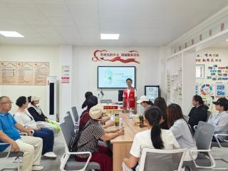 济宁市任城区越河街道兴隆社区开展“文明润旅途 新风满社区”文明旅游宣传活动