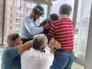 唯亭街道亭苑社区三方联动救下七旬老人