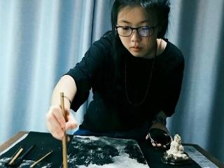 墨香里的17岁：方紫印国画境界