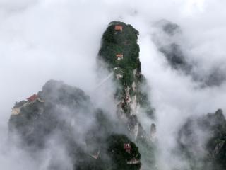 山西永济：雨歇五老峰，邂逅夏日云端水墨秘境