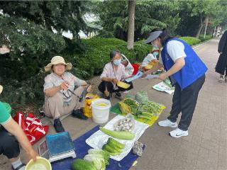 绿色生活 从垃圾分类开始——青岛市城阳区棘洪滩街道碧桂园市场开展垃圾分类主题宣传活动