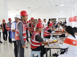 你建高铁，我护健康！滨州市人民医院走进高铁建设一线
