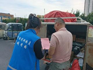 济宁市任城区仙营街道秦庄社区：宣讲交通安全知识，护航新业态从业者