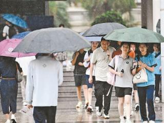今天降雨继续“刷屏” 预计我市有大雨到暴雨并伴有雷电