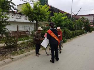 邮储银行临沂市郯城县支行深入乡村开展防范电信网络诈骗宣传活动