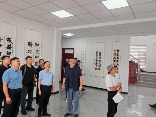 “情系沂蒙红 墨润王家圈”弘扬沂蒙精神主题书法驻村展举行