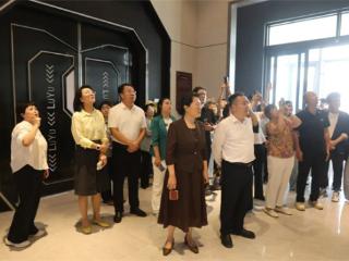 “齐鲁巾话筒”大赛与会人员到无棣县棣丰街道调研