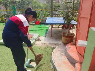 【一天两刻 精彩莱阅】书香润夏日 节气暖人心——济南市莱芜区方下中心中学开展“夏日暖心”志愿服务主题活动