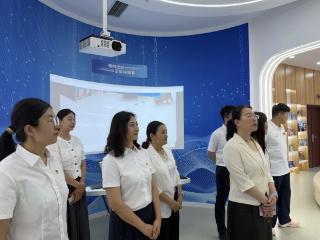 日照市检察院迎来学林幼儿园党支部参观团