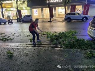 风雨过后，守护不停 —— 济宁市泗水县泗河街道仲子社区开展全域雨后安全巡查行动