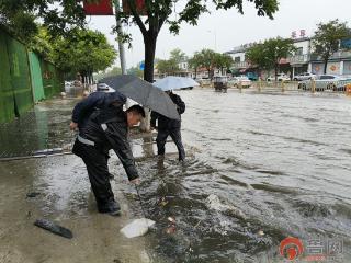 闻“汛”而动显担当 多方联动保平安——枣庄高新区全力以赴做好防汛排涝工作