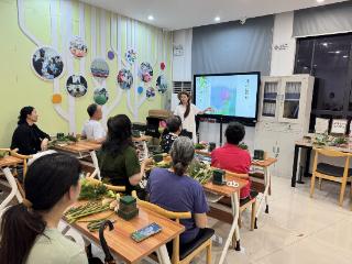 美颂社区开展“莲韵清风，廉润万家”主题活动