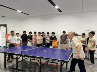 苏州众泾社区日间照料中心｜快乐“乒”起来 银龄更精彩