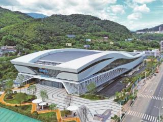 三明市全民健身中心 （游泳跳水馆）项目竣工