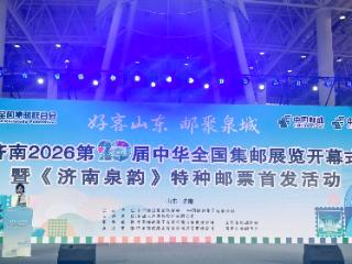 方寸文化闪耀泉城！《济南泉韵》特种邮票今日正式发行