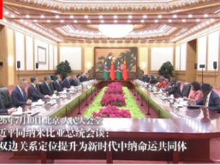 视频丨习近平同纳米比亚总统会谈：将双边关系定位提升为新时代中纳命运共同体