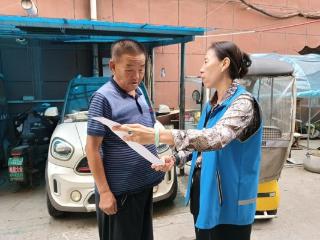 济宁市任城区越河街道王母阁社区开展“珍爱生命远离毒品 筑牢全民禁毒防线”宣传活动