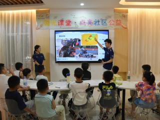 北戴河区车站社区开展“燕翔智行·科普筑梦”赛车科普活动