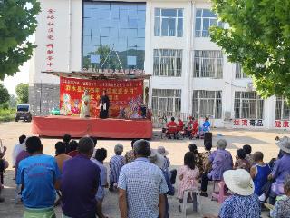 济宁市泗水金庄镇：送戏下乡暖人心 文化惠民乐百姓
