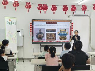 青岛市崂山区金家岭街道开展“书香品小暑·匠心绘流年”主题活动