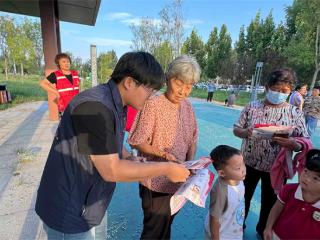 惠民县麻店镇多方联动开展防溺水专项宣传活动