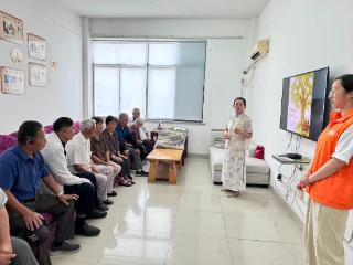 相城经开区北桥街道寺泾社区开展“时光叙旧 治愈晚年”心理团辅活动