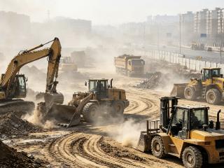 堪称工地“老烟枪”！河南多地给高污染非道路移动机械划禁区
