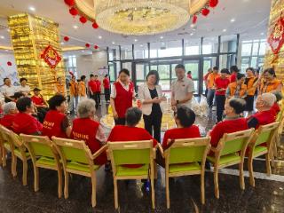 泰康人寿商丘中支走进商丘星科养老院开展HWP公益宣传日活动