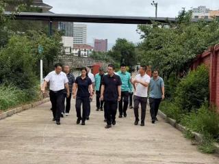 淄博市博山区委副书记、区长刘青赴齐鲁医药学院博山校区调研指导工作